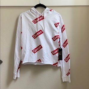 Queen Pattern Hoodie